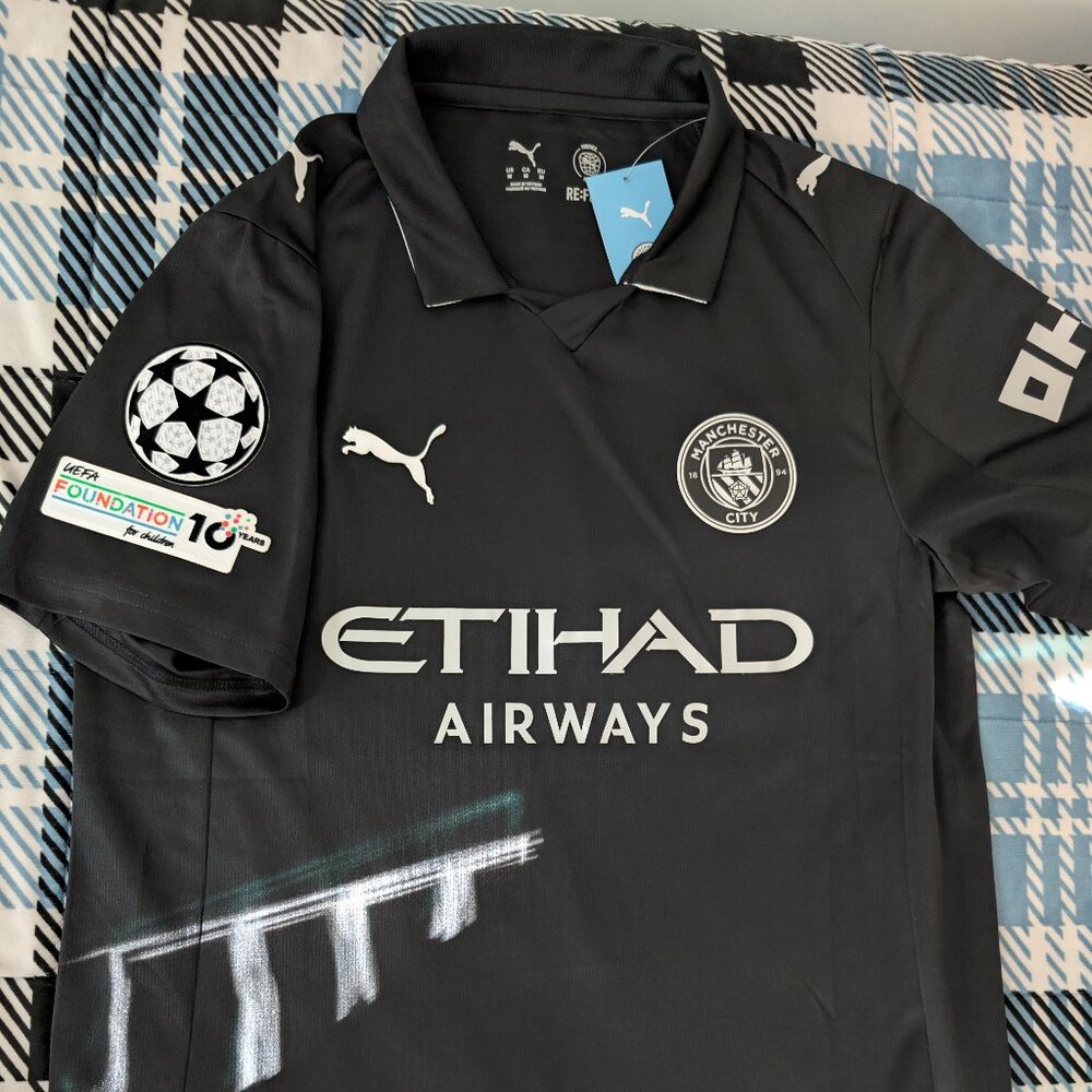 Manchester City 2025 Away Kit Phil Foden #47 Size M